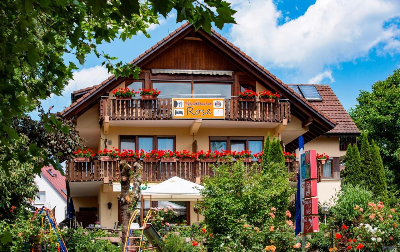 Haus Rose Bed and Breakfast Allensbach Buitenkant foto